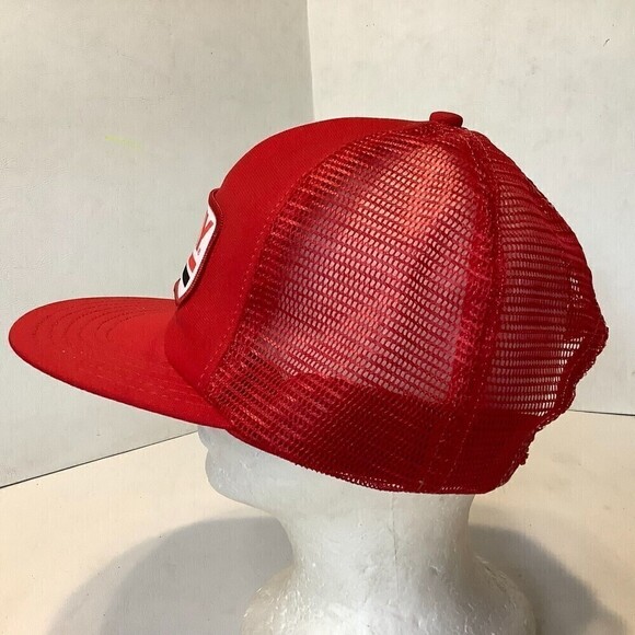 Vintage Agway Red Trucker Hat The Winner Tag Made USA Snapback One Size - Picture 5 of 7